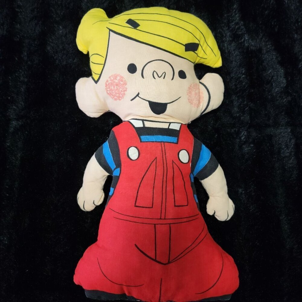 Vintage Dennis the Menace 14" Hand Sewn Comic Pillow